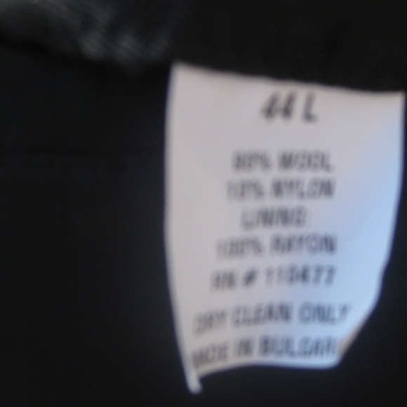 BELK/Parisian Classic Overcoat (44 Long) Black - Picture 4 of 15